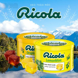 [DATE 2027] Kẹo Ngậm Ho Thảo Mộc Ricola Original 100g - Vị Original Herbs và Lemon - CÔ THƯ MARKET