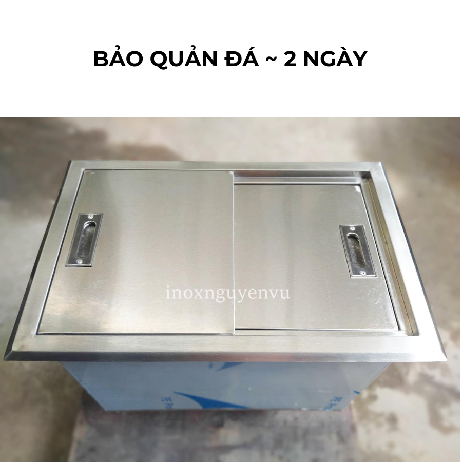 [RẺ VÔ ĐỊCH] Thùng đá âm bàn inox 304 - Inox Nguyên Vũ | BigBuy360 - bigbuy360.vn