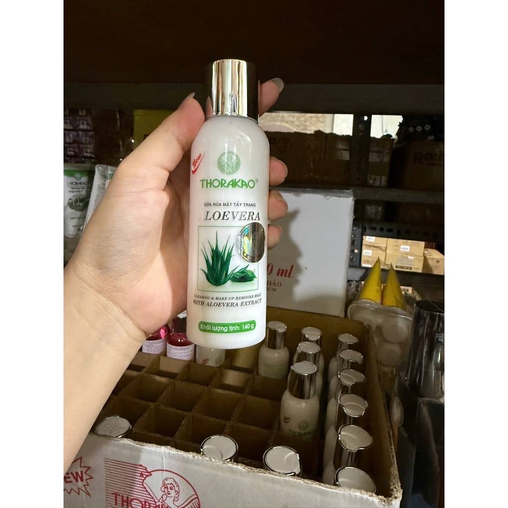 Sữa Rửa Mặt Tẩy Trang 2IN1 Thorakao Nha Đam 140G