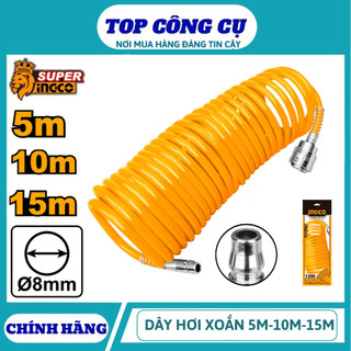 INGCO Dây hơi xoắn 5M . 10M . 15M  AH1051-3 / AH1101-3 / AH1151-3