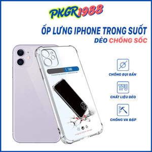 Ốp Lưng iPhone Silicon Chống Sốc dành cho iPhone 5 đến 17 pro max