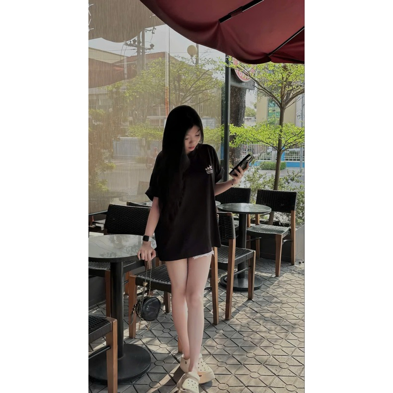 Áo Thun Levent Dream Market Hình In Chất Vải Cotton 2 Chiều Dày Dặn