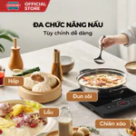 Bếp hồng ngoại Sunhouse SHD6012A - Công suất 2000W - Mặt kính pha lê - Chế độ hẹn giờ - Khóa trẻ em - Đa chức năng — ảnh 6