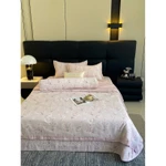 [Set 5 Món] Bộ Chăn Ga Gối Cotton Lụa, Sợi Vải Nhập Khẩu Hàn Quốc Mềm Mịn, Thoáng Khí, Bền Đẹp - Dương Hằng Bedding — ảnh 3