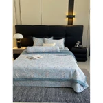 [Set 5 Món] Bộ Chăn Ga Gối Cotton Lụa, Sợi Vải Nhập Khẩu Hàn Quốc Mềm Mịn, Thoáng Khí, Bền Đẹp - Dương Hằng Bedding — ảnh 8