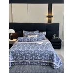 [Set 5 Món] Bộ Chăn Ga Gối Cotton Lụa, Sợi Vải Nhập Khẩu Hàn Quốc Mềm Mịn, Thoáng Khí, Bền Đẹp - Dương Hằng Bedding — ảnh 7