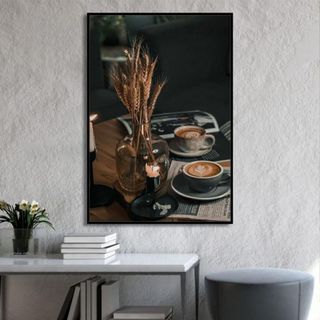 Tranh Canvas Treo Tường Chủ Đề Cafe BH66 - Tranh Decor, Trang Trí Quán Cafe, Coffe Cao Cấp, Sắc Nét