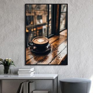 Tranh Canvas Treo Tường Chủ Đề Cafe BH66 - Tranh Decor, Trang Trí Quán Cafe, Coffe Cao Cấp, Sắc Nét