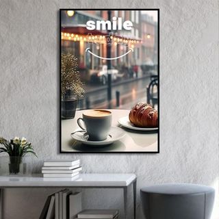 Tranh Canvas Treo Tường Chủ Đề Cafe BH66 - Tranh Decor, Trang Trí Quán Cafe, Coffe Cao Cấp, Sắc Nét