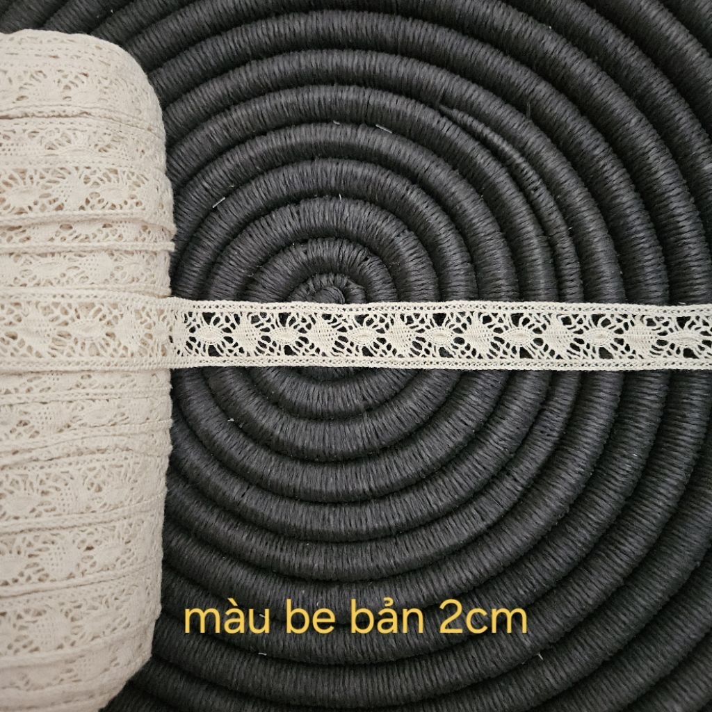 Màu be bản 2cm