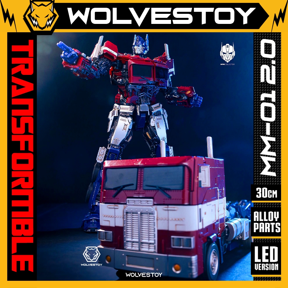 Mô Hình Magnificent Mecha MM-01 2.0 Optimus Prime 2018 Metal Frame 30cm ...
