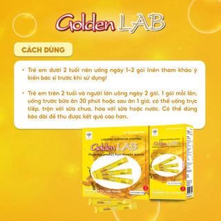 Men Vi Sinh từ Kim Chi Hàn Quốc Golden Lab bổ sung Lợi Khuẩn giúp Con Ăn Ngon, Tăng Cân, Khỏe Mạnh