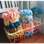 Dây buộc tóc Scrunchies lụa satin cao cấp 11cm Rose handmade store