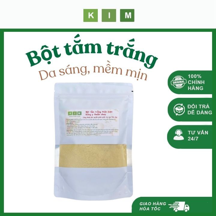 Bột tắm trắng Đông y thuần chay - Công thức độc quyền phân phối cho spa làm đẹp - Thuần chay handmade