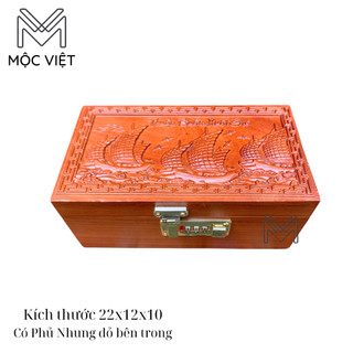 Hộp Con Dấu , Tiết kiệm Tiền Trạm Khắc - Mộc Việt , Có hướng dẫn sử dụng khóa