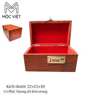 Hộp Con Dấu , Tiết kiệm Tiền Trạm Khắc - Mộc Việt , Có hướng dẫn sử dụng khóa