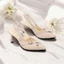 Giày Slingback Gót 7 Phân Phối Khoá Chéo Pixie H395