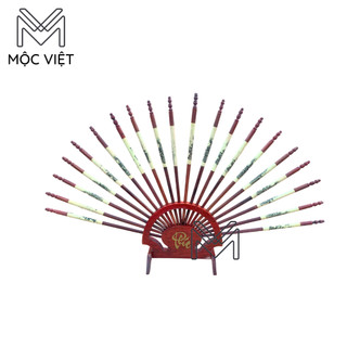 Bộ Giá Đũa Trang Trí , Để Bàn Thờ - Mộc Việt