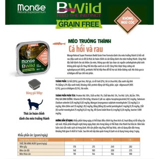 Pate Monge Cho Mèo Mọi Tuổi Nhiều Vị Thơm Ngon, Nhập Khẩu Từ Ý