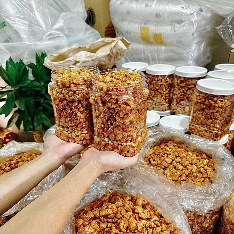 HỦ 500GR TÓP MỠ MẮM TỎI ( XÁ KÝ ) ĐẬM VỊ