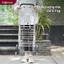 Xe kéo đi chợ siêu thị leo cầu thang 8 bánh gấp gọn Fujihome, xe đẩy hàng xếp gọn đa năng 6 bánh lên xuống cầu thang