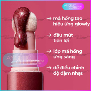 Kem Má Hồng ELF, Má Hồng Dạng Kem e.l.f. Halo Glow Beauty Wand Blush 10ml