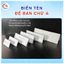 20 30 40 50 Bảng chức danh mica, combo menu mica chữ A, bảng giá sản phẩm, biển tên học sinh, đại biểu, giáo viên