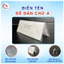 20 30 40 50 Bảng chức danh mica, combo menu mica chữ A, bảng giá sản phẩm, biển tên học sinh, đại biểu, giáo viên