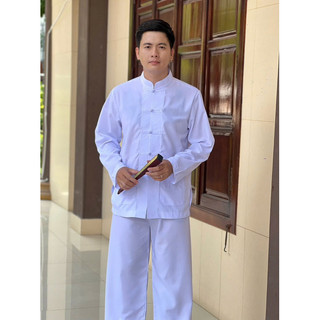 Mẫu Trắng Nam # Đồ Bộ Đi Chùa