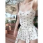 HT29f Đồ ngủ 2s sexy thun cotton nơ xinh dễ thương,Bộ pijama hotgirl croptop tôn dáng HT29f