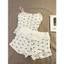 HT29f Đồ ngủ 2s sexy thun cotton nơ xinh dễ thương,Bộ pijama hotgirl croptop tôn dáng HT29f