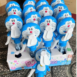 QUẠT THỔI BONG BÓNG CẦM TAY HÌNH THÚ NGỘ NGHĨNH CHO BÉ – BUBBLE FAN(lốc 16 cây)