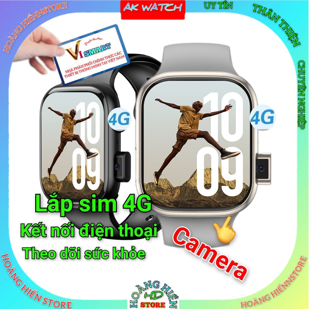 [ BẢN LẮP ĐƯỢC SIM 4G ] Đồng hồ thông minh ViSmart BW 11, Lắp sim 4G ...