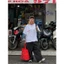 Áo Thun Local Brand Logo VIBESTU Phối Cổ Boxy Form Rộng Unisex 250Gsm 100% Cotton