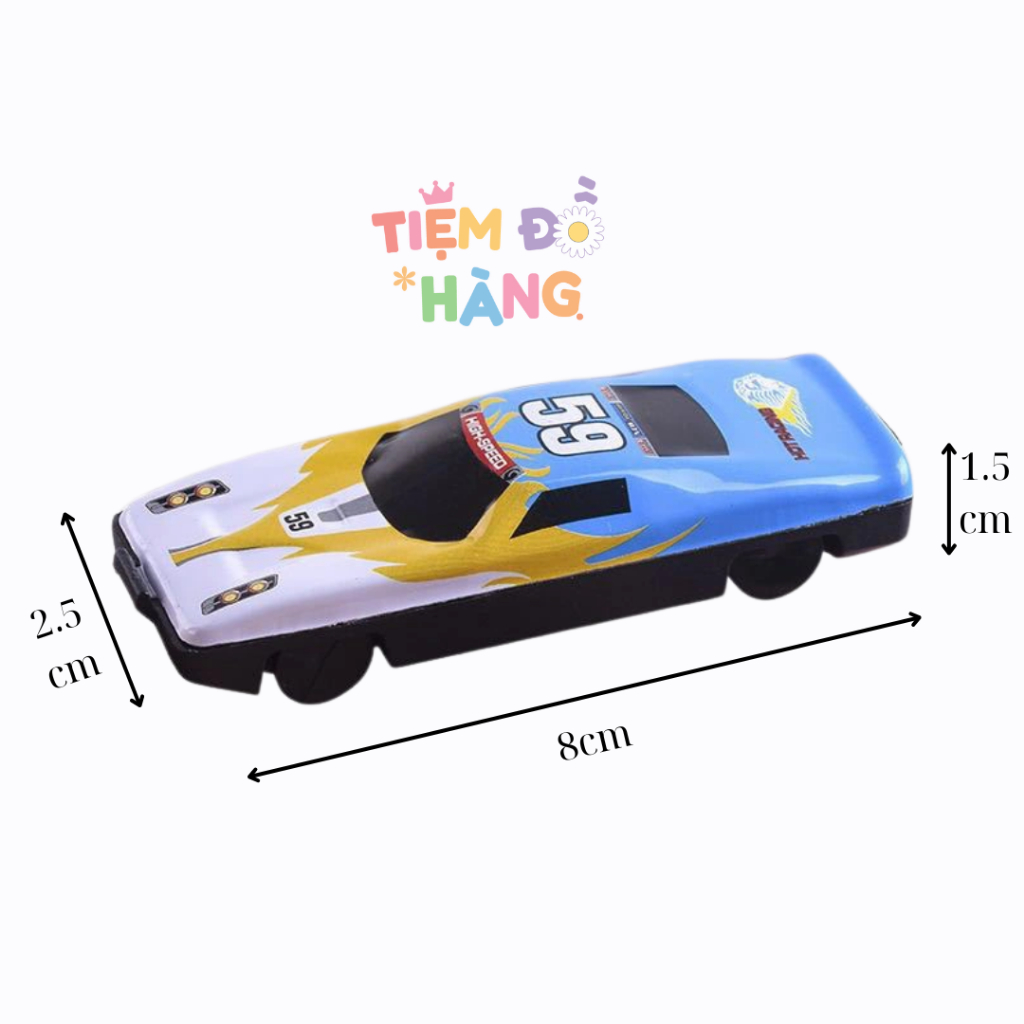 Set 50 Xe Ôtô Làm Bằng Thiếc, Đồ Chơi Dành Cho Bé