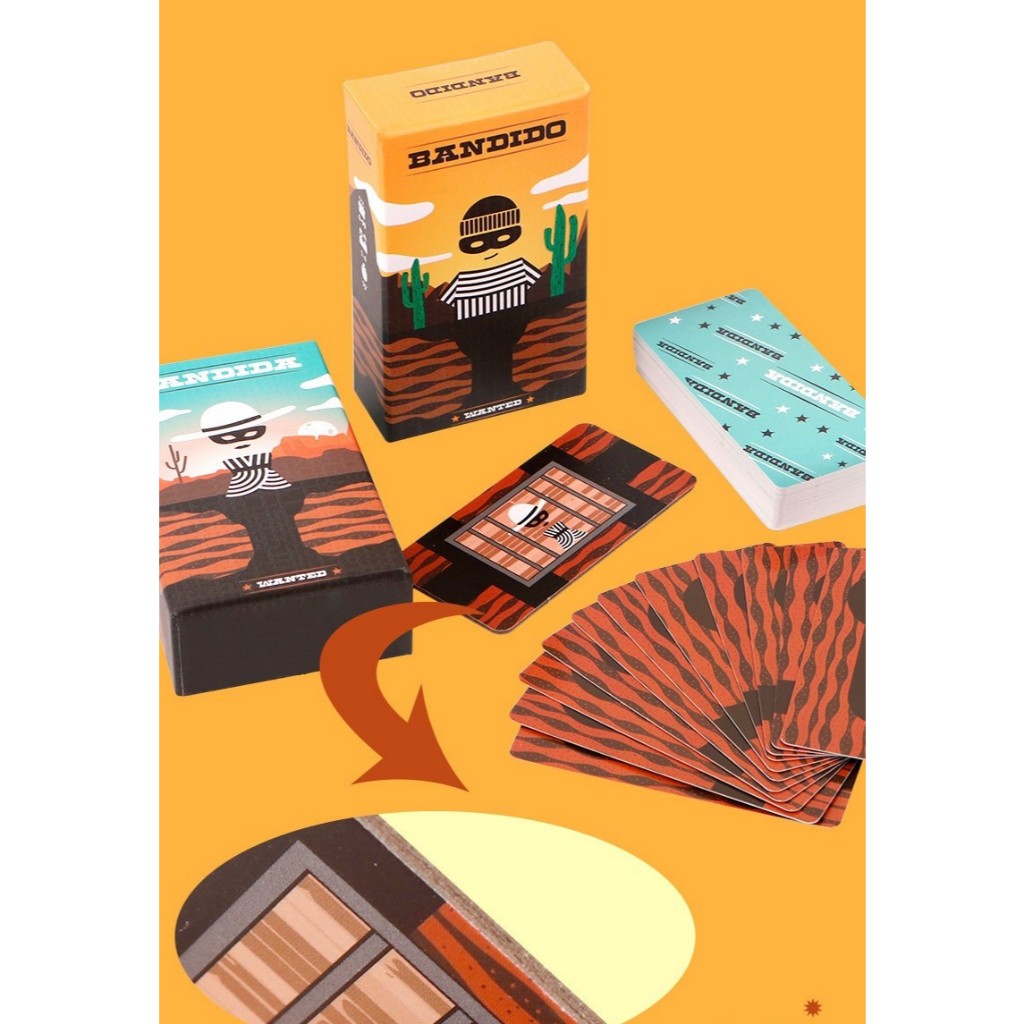 [Luật Việt] Boardgame Bandido Bandida Ngăn Chặn Tướng Cướp