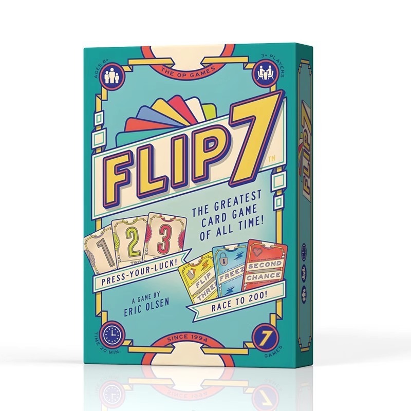 [Luật Việt] Boardgame Flip 7 Trò chơi thẻ bài thu thập điểm