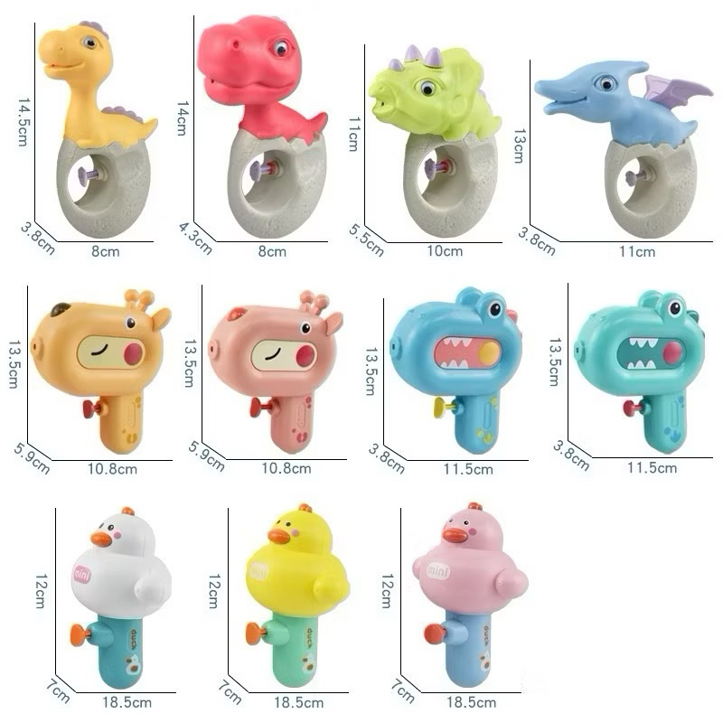 Khủng Long Súng Nước Đồ Chơi Dino Xịt Bắn Bấm Tay Cầm Súng Nước Bé Trai Đi Biển Bể Bơi Đồ Chơi Cho Trẻ Em Bé