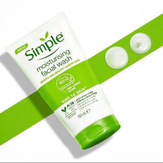 Sữa rửa mặt Simple Moisturising Facial Wash (150ml)