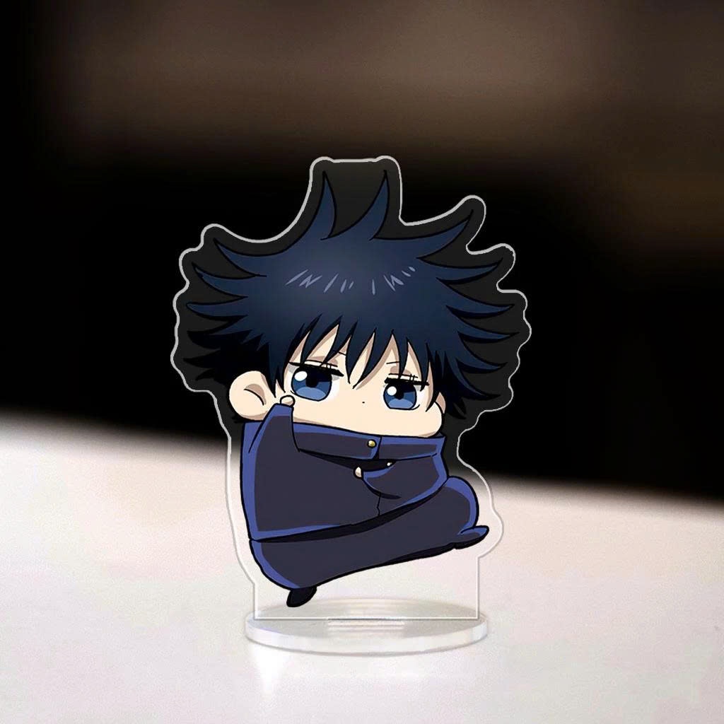 Mô Hình Standee, In Standee Jujutsu Kaisen 5cm In UV Cắt Viền Gojo Satoru Megumi Itadori Suguru Geto Dễ Thương - SakuMai