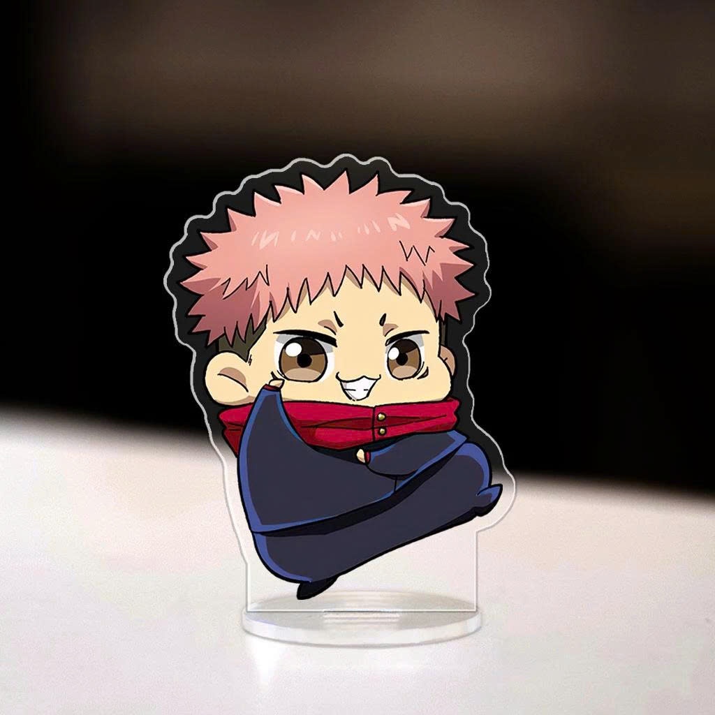 Mô Hình Standee, In Standee Jujutsu Kaisen 5cm In UV Cắt Viền Gojo Satoru Megumi Itadori Suguru Geto Dễ Thương - SakuMai