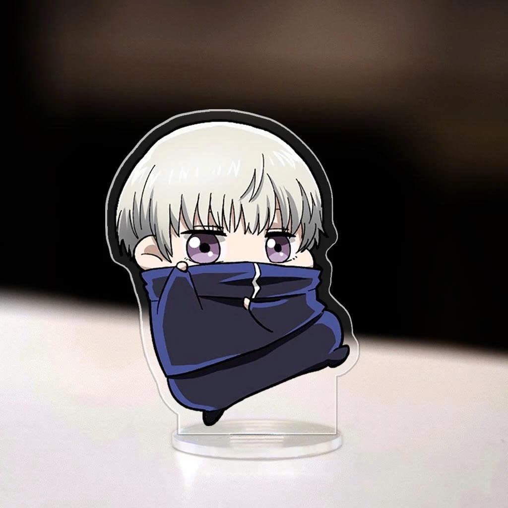 Mô Hình Standee, In Standee Jujutsu Kaisen 5cm In UV Cắt Viền Gojo Satoru Megumi Itadori Suguru Geto Dễ Thương - SakuMai