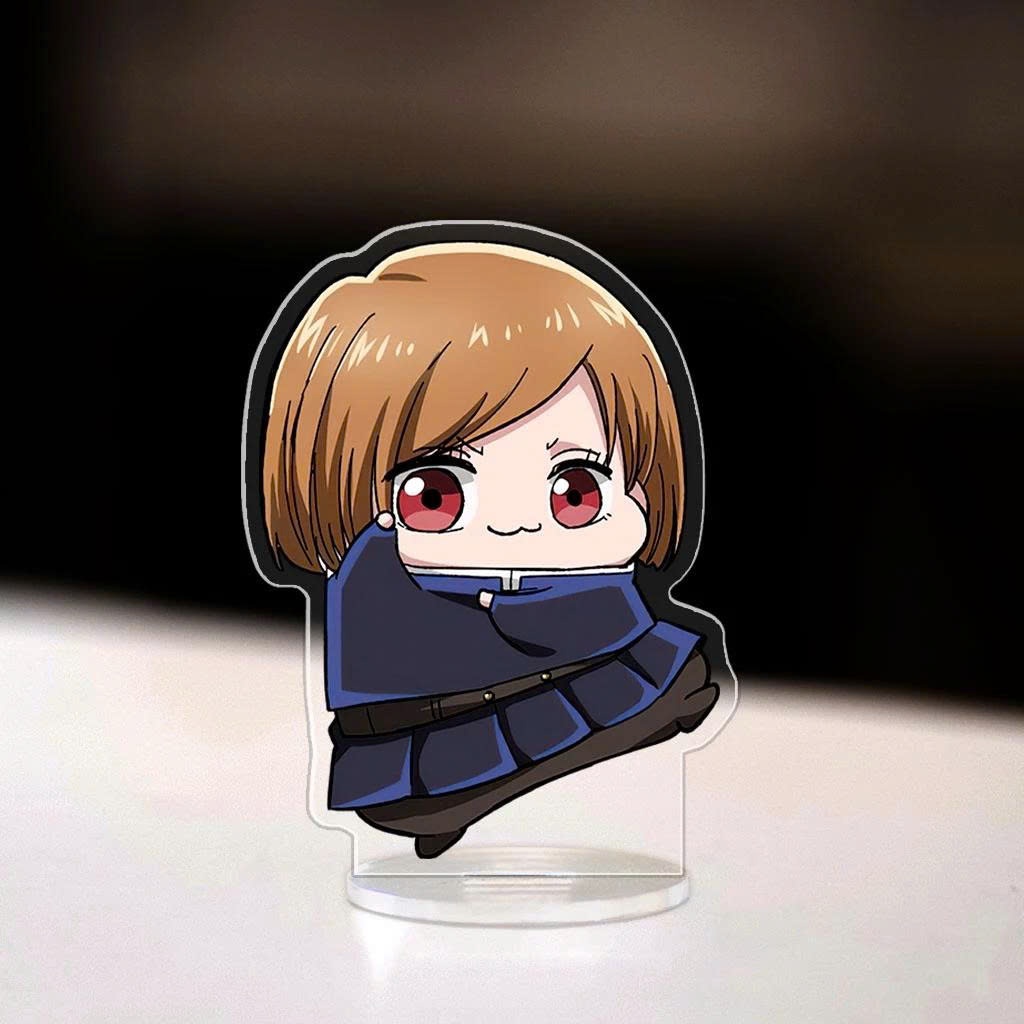 Mô Hình Standee, In Standee Jujutsu Kaisen 5cm In UV Cắt Viền Gojo Satoru Megumi Itadori Suguru Geto Dễ Thương - SakuMai