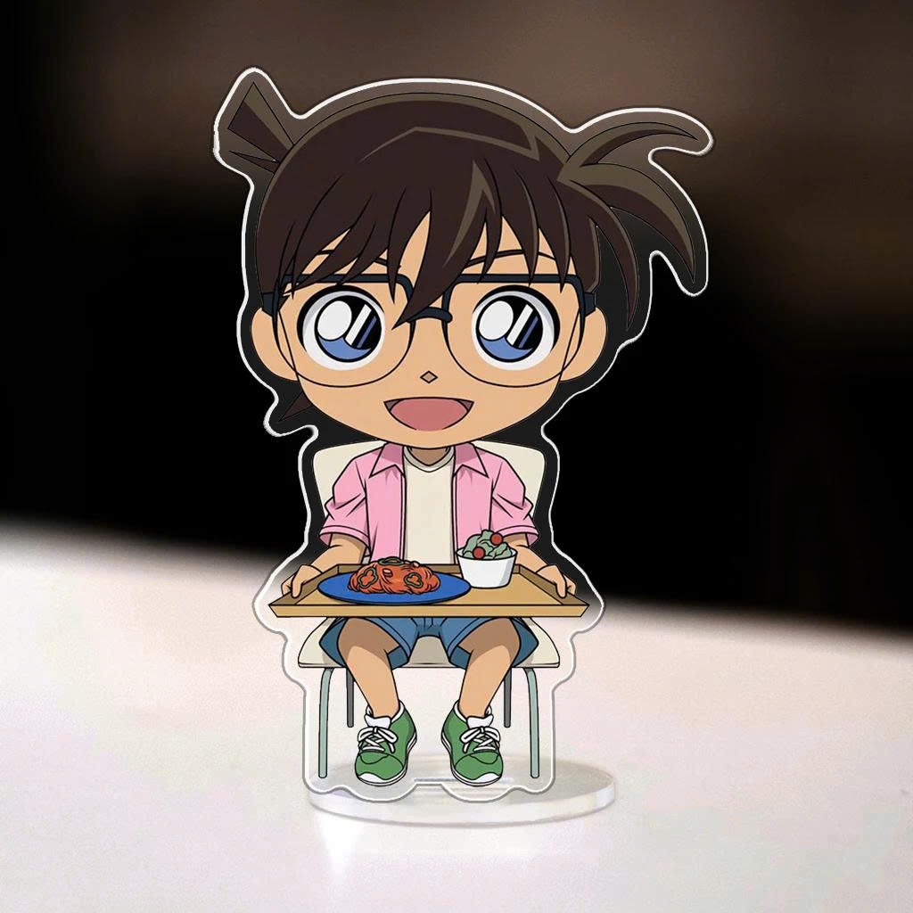 Mô Hình Conan, Standee Conan Cao 5cm In UV Cắt Viền Conan Shinichi Ran Anime Chibi Decor Trang Trí Góc Học Tập - SakuMai