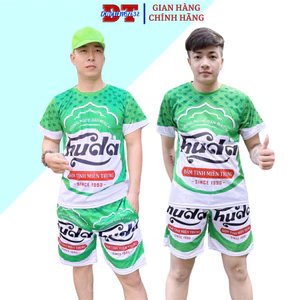 ĐỒ BỘ NAM NỮ BIA HUADA XANH MẶC NHÓM GIA ĐÌNH ĐI BIỂN ,Sét Mặc Nhà Mùa Hè 2026 SIZE 40-100KG KL2