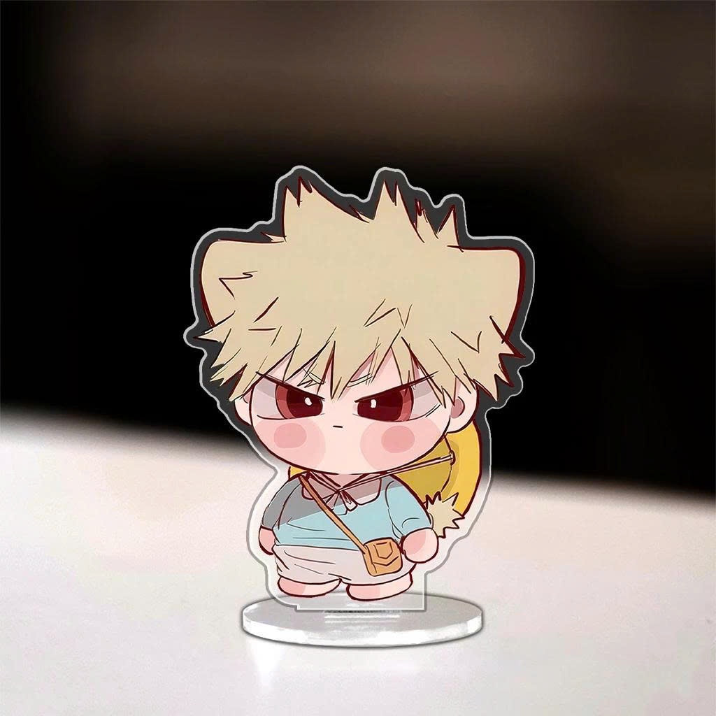 Standee, Standee Anime My Hero Academia Cao 5cm In UV Cắt Viền Deku Bakugo Shoto Trang Trí Góc Học Tập Cute - SakuMai