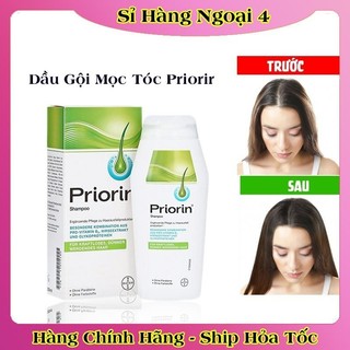 [NỘI ĐỊA ĐỨC] Dầu gội Priorin giúp mọc tóc dành cho người tóc rụng, yếu và mỏng, 200ml