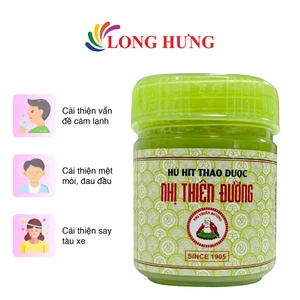 Hũ hít thảo dược Nhị Thiên Đường 17g (01 Hũ/02 Hũ/03 Hũ/04 hũ/05 Hũ)