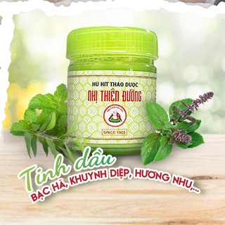 Hũ hít thảo dược Nhị Thiên Đường 17g (01 Hũ/02 Hũ/03 Hũ/04 hũ/05 Hũ)