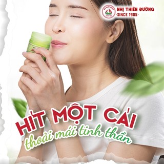 Hũ hít thảo dược Nhị Thiên Đường 17g (01 Hũ/02 Hũ/03 Hũ/04 hũ/05 Hũ)
